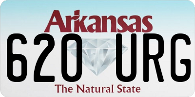 AR license plate 620URG