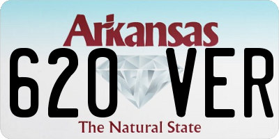 AR license plate 620VER