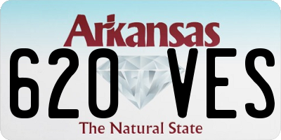 AR license plate 620VES