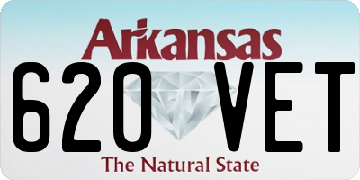 AR license plate 620VET