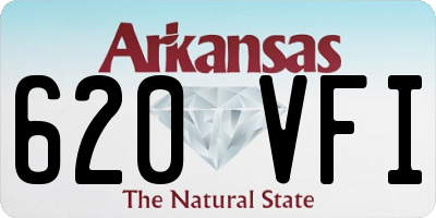 AR license plate 620VFI