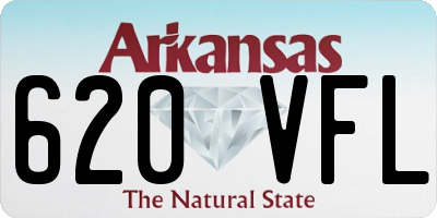 AR license plate 620VFL