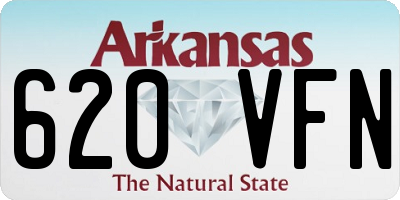 AR license plate 620VFN