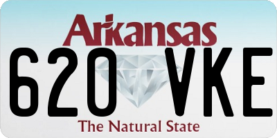 AR license plate 620VKE