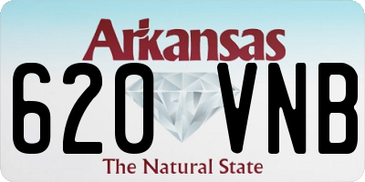 AR license plate 620VNB