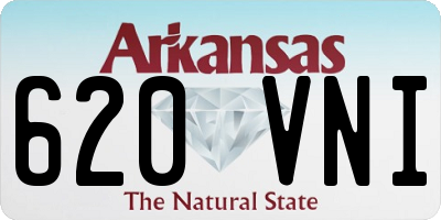 AR license plate 620VNI
