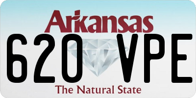 AR license plate 620VPE