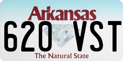 AR license plate 620VST
