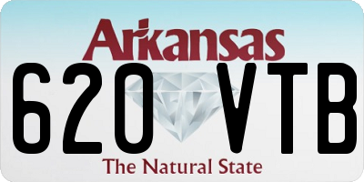 AR license plate 620VTB