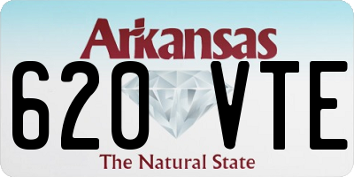 AR license plate 620VTE