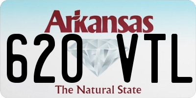 AR license plate 620VTL