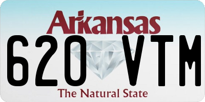 AR license plate 620VTM