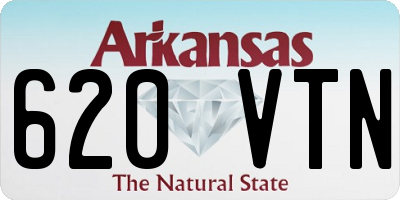 AR license plate 620VTN