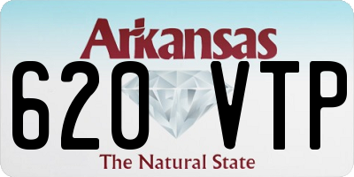 AR license plate 620VTP