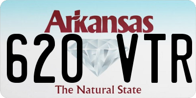 AR license plate 620VTR