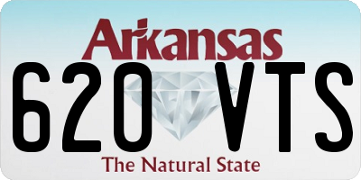 AR license plate 620VTS