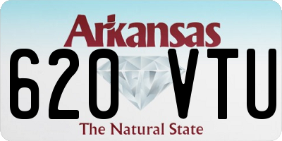 AR license plate 620VTU