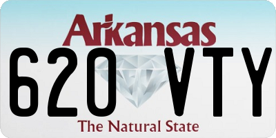 AR license plate 620VTY