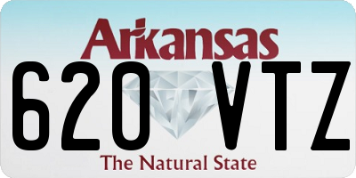 AR license plate 620VTZ