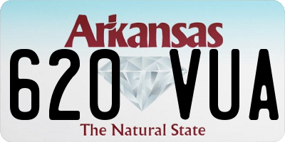AR license plate 620VUA