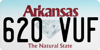 AR license plate 620VUF