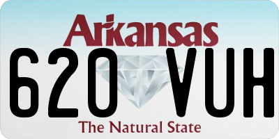 AR license plate 620VUH