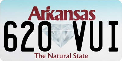 AR license plate 620VUI