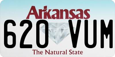 AR license plate 620VUM