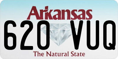 AR license plate 620VUQ