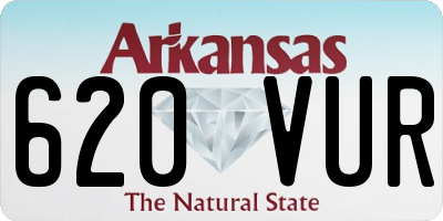 AR license plate 620VUR