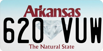 AR license plate 620VUW