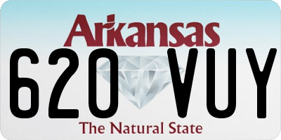 AR license plate 620VUY