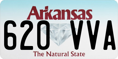 AR license plate 620VVA