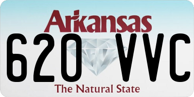 AR license plate 620VVC