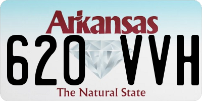 AR license plate 620VVH