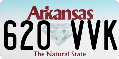 AR license plate 620VVK
