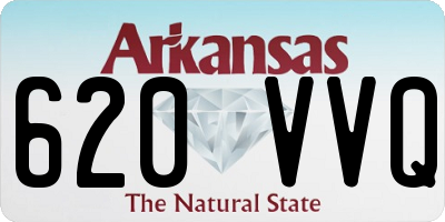 AR license plate 620VVQ