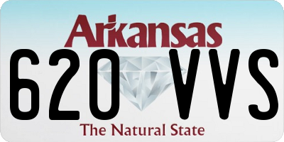 AR license plate 620VVS