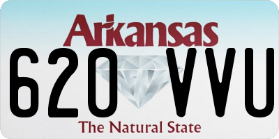 AR license plate 620VVU