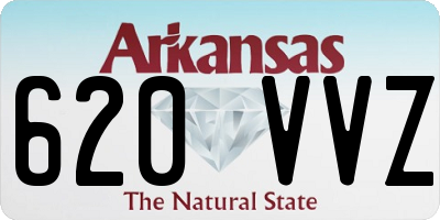 AR license plate 620VVZ