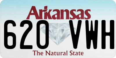AR license plate 620VWH