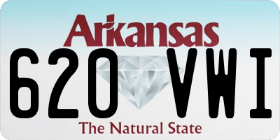 AR license plate 620VWI
