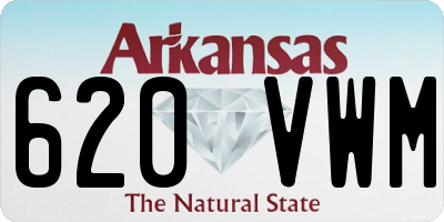 AR license plate 620VWM