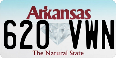 AR license plate 620VWN