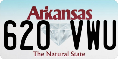 AR license plate 620VWU