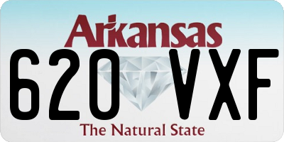 AR license plate 620VXF