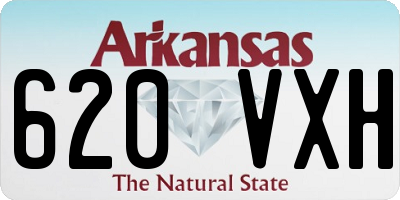 AR license plate 620VXH