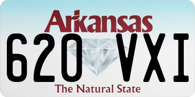 AR license plate 620VXI