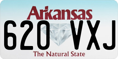 AR license plate 620VXJ