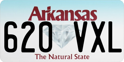 AR license plate 620VXL